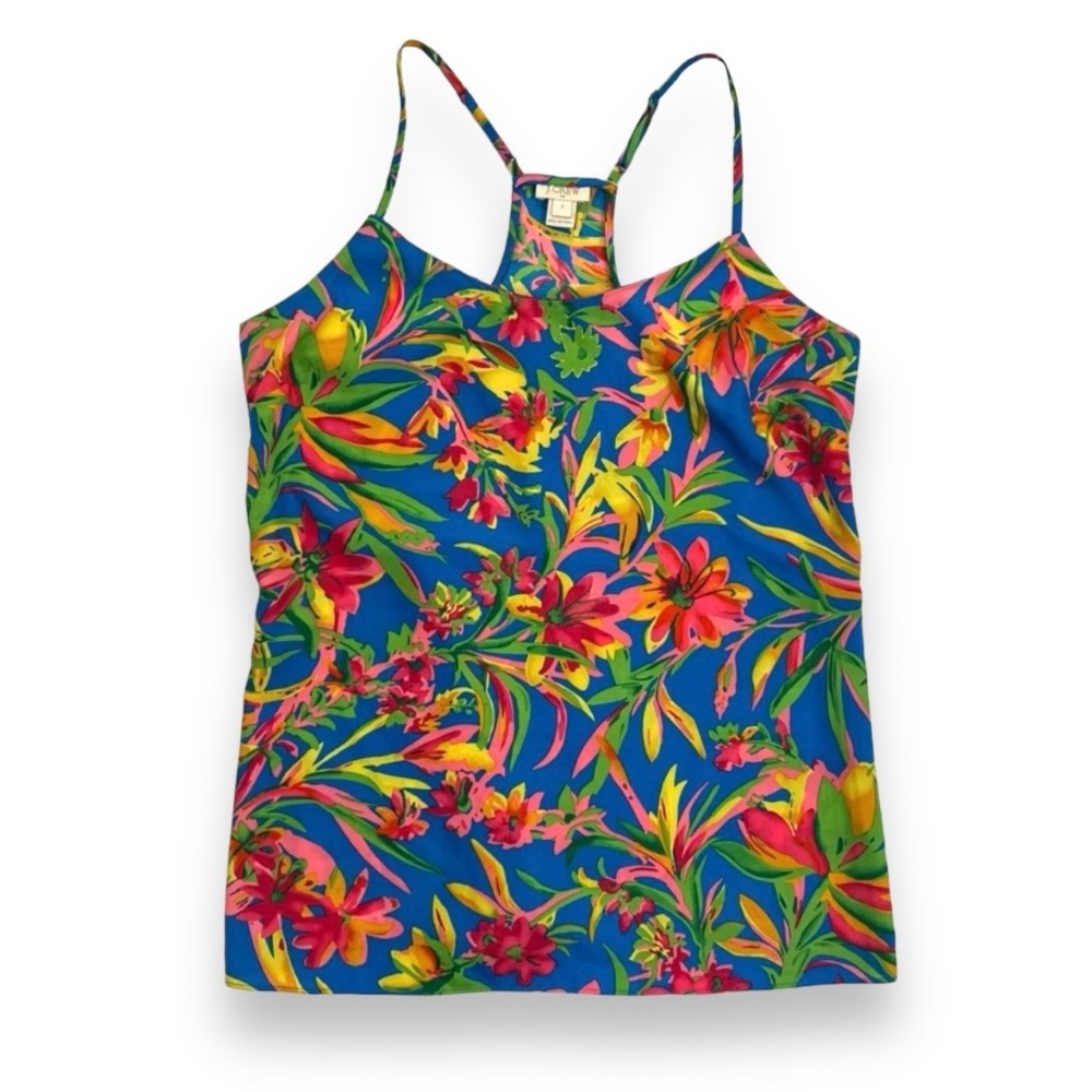 J.Crew Factory Hawaiian Floral Tank Top